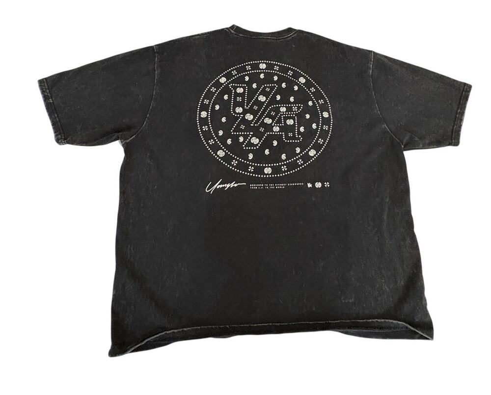 YoungLA Heavyweight Bandana Shirt Size XL Short Sleeve Black